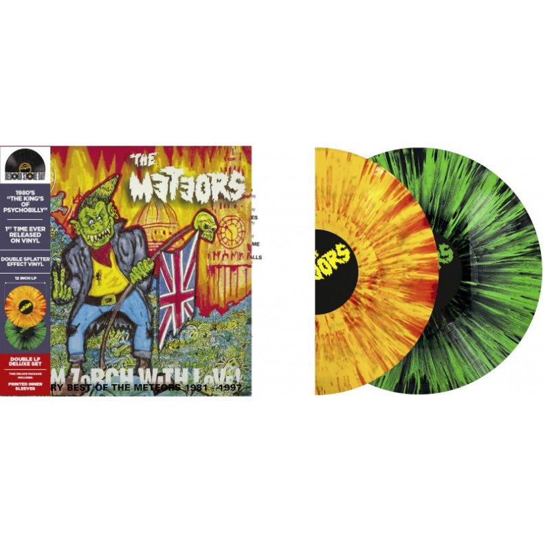 From Zorch with Love: The Very Best of the Meteors 1981-1997 - 2026 European Culture Factory label Splatter vinyl 22-track 2LP set - RSD2026