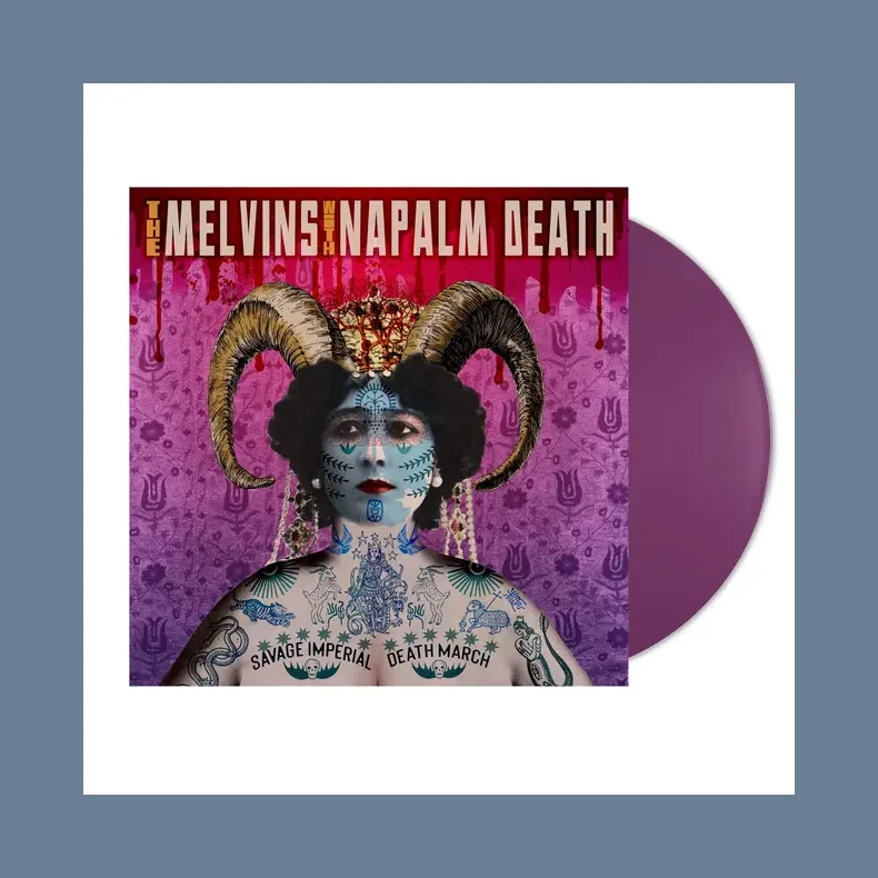 Savage Imperial Death March - 2026 European Ipecac Records Orchid Colour Vinyl 8-track LP (Pre-Order)