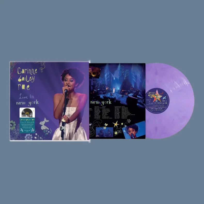 Live In New York - 2026 European Universal label Purple Marbled vinyl 12-track LP - RSD2026