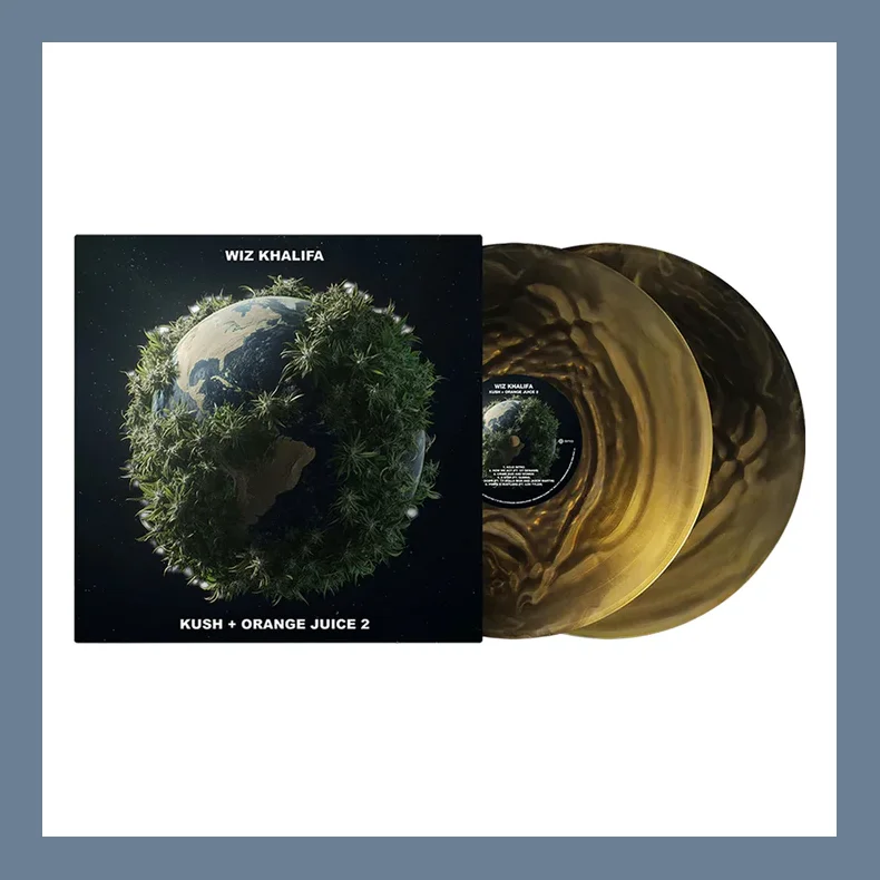Kush &amp; Orange Juice 2 - 2026 European BMG Label Black &amp; Gold Vinyl 23-track 2LP set