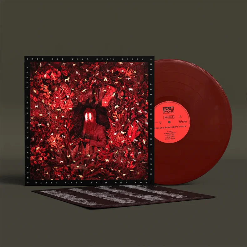 Hen's Teeth - 2026 European Sub Pop Records Oxblood Red Vinyl 10-track LP 