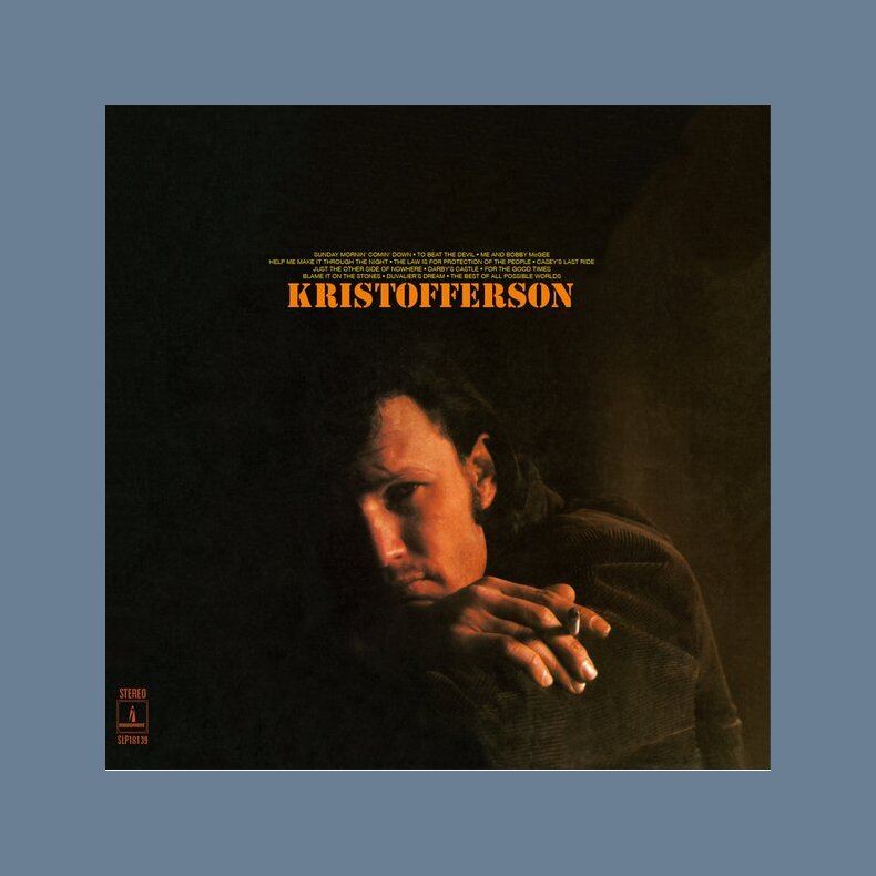 Kristofferson - 2026 European Music On Vinyl Label Orange Vinyl 12-track LP Reissue