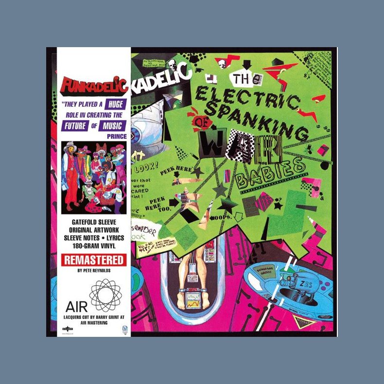 The Electric Spanking Of War Babies - 2022 UK Charly Records 8-track LP Reissue