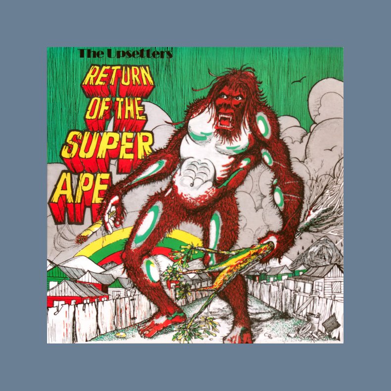 Return Of The Super Ape - 2022 US 17 North Parade Label  10-track LP Reissue