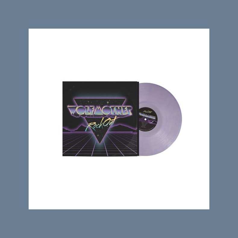 Rock Out - 2026 UK V2 Records Label Swamp Crystal Clear Purple Vinyl 10-track LP