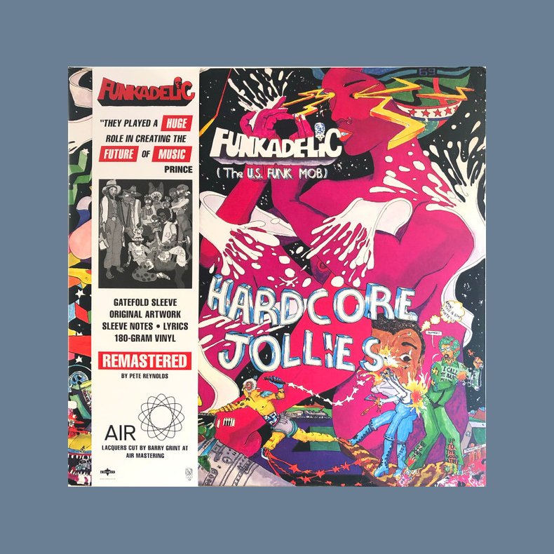 Hardcore Jollies - 2023 UK Charly Records Label 8-track LP Reissue