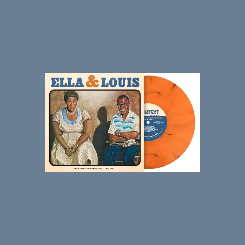Ella &amp; Louis - 2025 European Second Records orange marbled 11-track LP 
