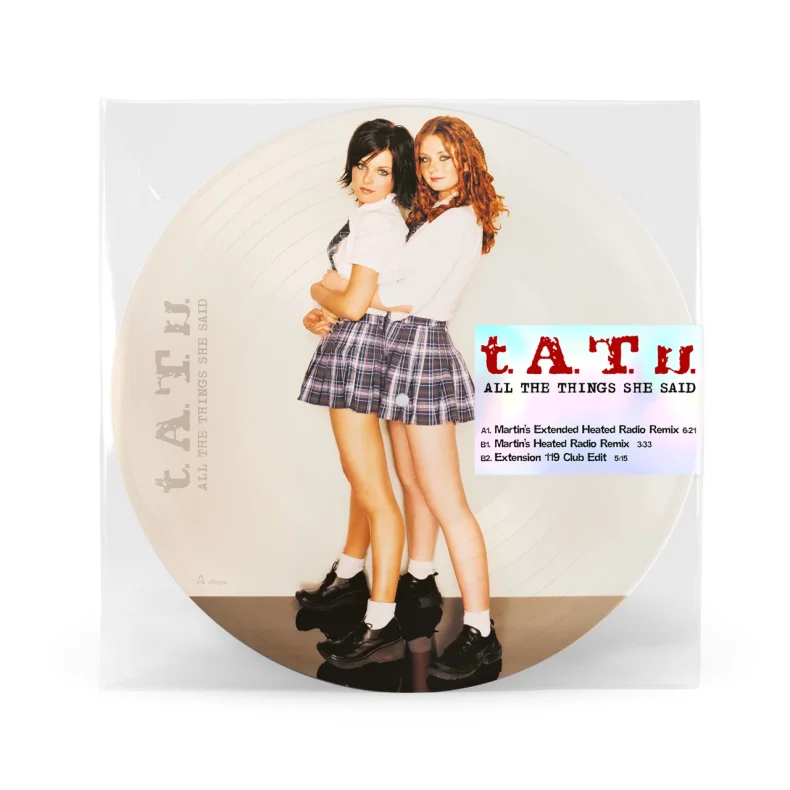 All The Things She Said - 2026 European Interscope Records Picture Disc 3-track 12"