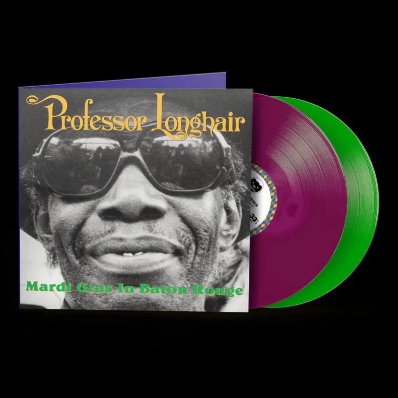Mardi Gras in Baton Rouge - 2026 European Rhino label Purple &amp; Green vinyl 18-track 2LP set - RSD2026