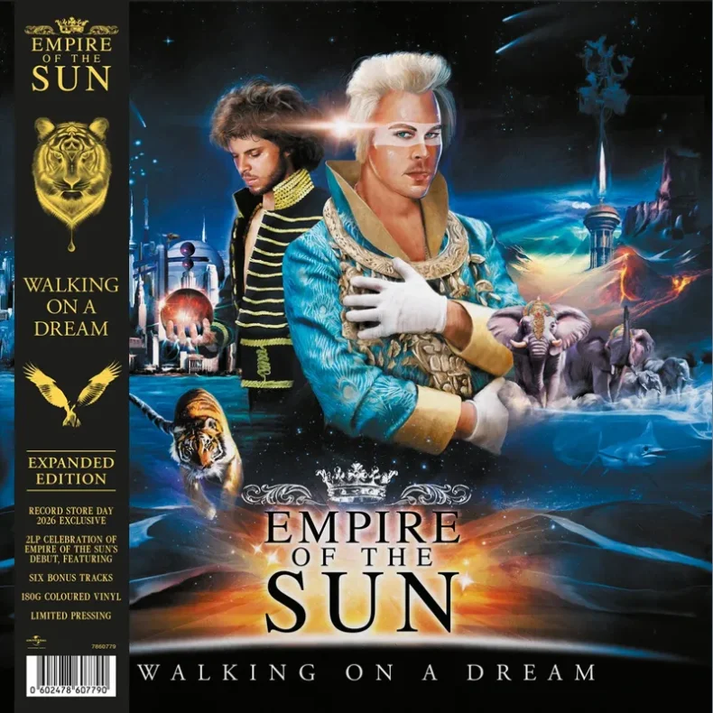 Walking On A Dream (Expanded Edition) - 2026 European Capitol label Red/Yellow vinyl 16-track 2LP set - RSD2026
