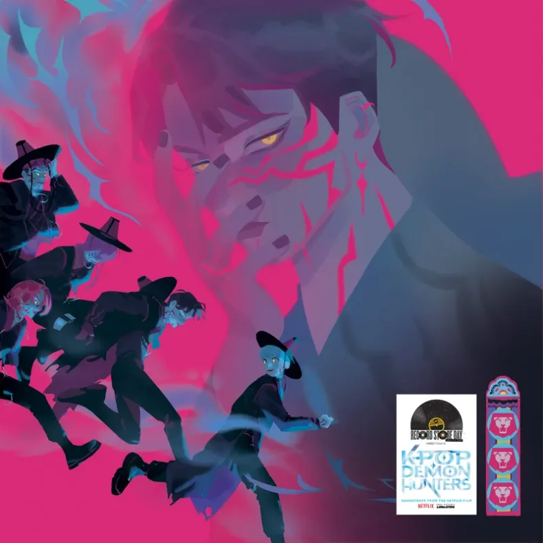 KPop Demon Hunters (Saja Boys Edition) - 2026 European Republic label Splatter vinyl 12-track LP - RSD2026