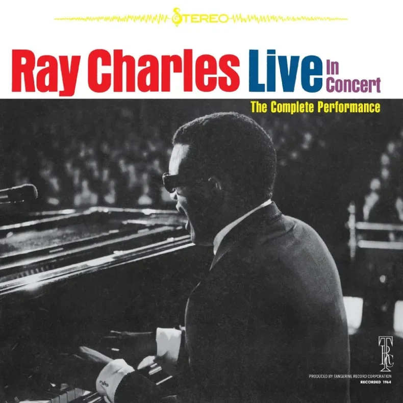 Ray Charles Live In Concert - 2026 European Tangerine label 19-track 2LP - RSD2026