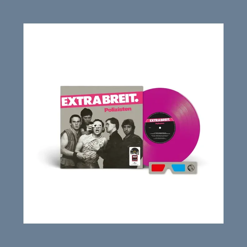 Polizisten - 2026 European Now Again Label Pink Vinyl 2-track 10" Reissue - RSD2026