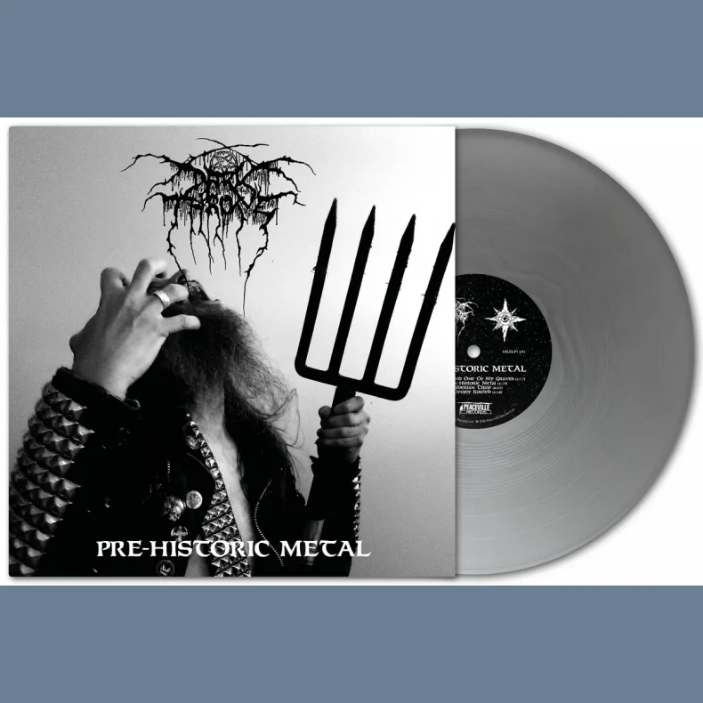 Pre-Historic Metal - 2026 UK Peaceville label silver 8-track LP (Pre-Order)