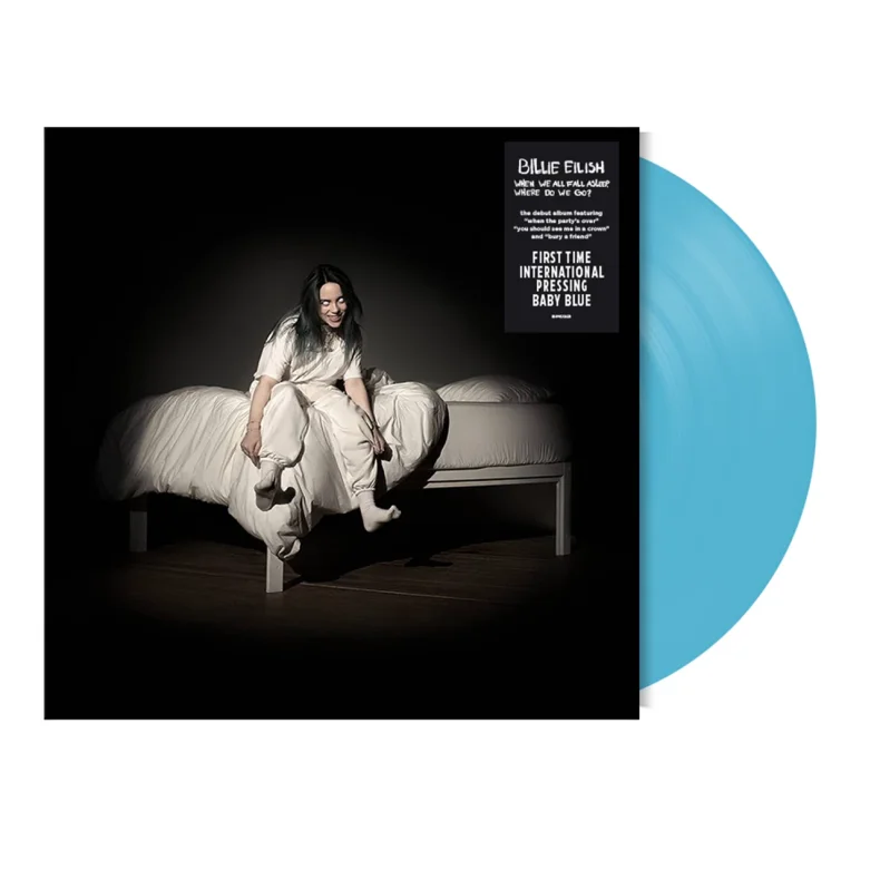 When We All Fall Asleep, Where Do We Go? - 2026 Interscope label Baby Blue Vinyl 14-track LP Reissue