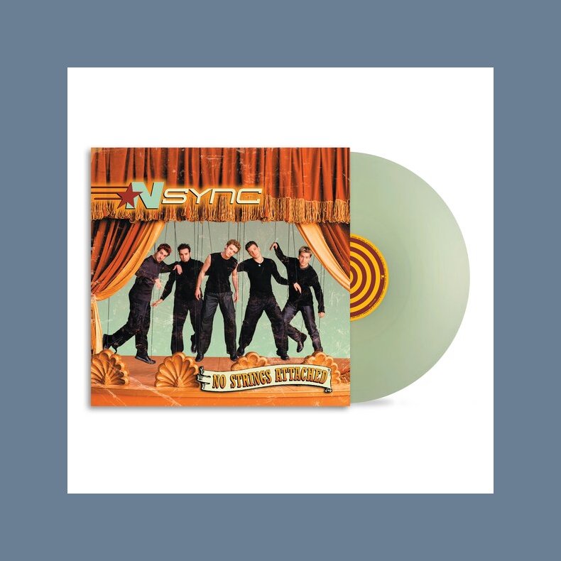 No Strings Attached - 2026 European Jive Records label Coke Bottle Clear vinyl 12-track LP Reissue