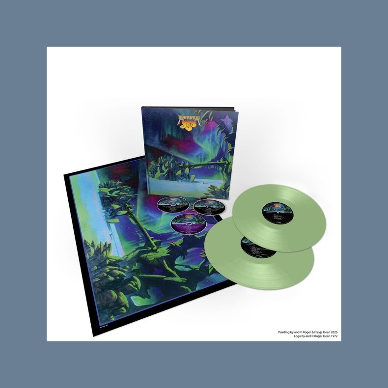 Aurora - 2026 European InsideOutMusic Records label Light Green vinyl 9-track 2LP+2CD+BR Boxset