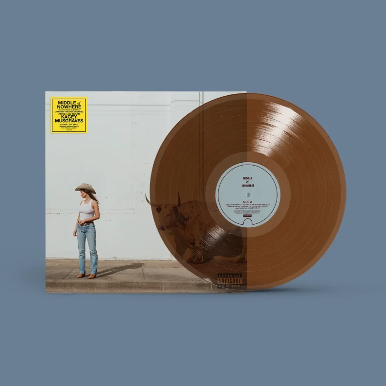 Middle Of Nowhere - 2026 European Interscope label Whiskey Colored vinyl 13-track LP