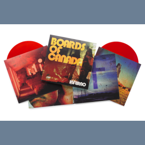 Inferno - 2026 UK Warp Records Label Transparent Red Vinyl 18-track 2LP Set (Pre-order)