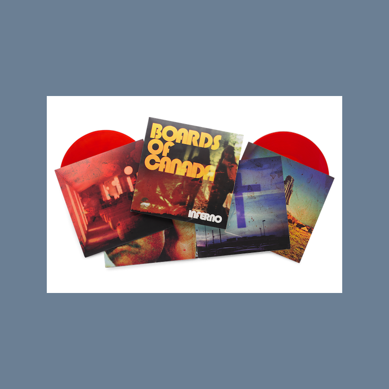 Inferno - 2026 UK Warp Records Label Transparent Red Vinyl 18-track 2LP Set (Pre-order)