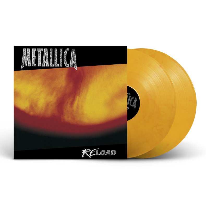 Reload - 2026 European Blackened label Yellow vinyl 13-track 2LP set Reissue (Pre-Order)