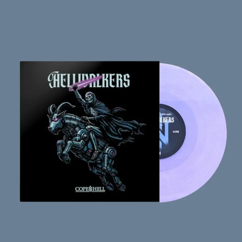 Hellwalkers (Copenhell) - 2026 Danish Over The Under label purple 2-track 10" EP