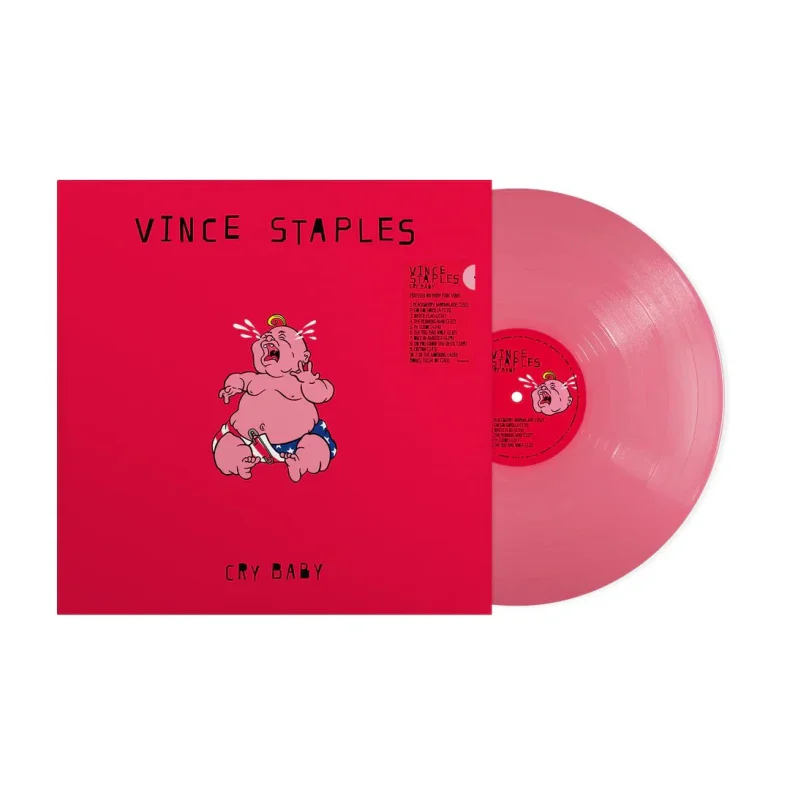 Cry Baby - 2026 European Concorde Records Label Pink Vinyl 11-track LP 