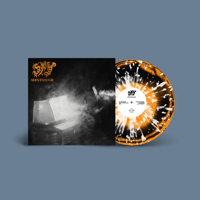 Seen Enough - 2026 US Closed Casket Activities label Splatter vinyl 6-track 12" Reissue