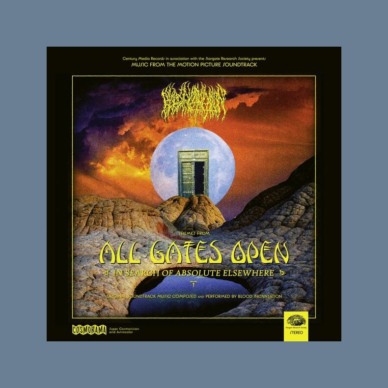 All Gates Open (Original Motion Picture Soundtrack) - 2026 European Century Media label Orange vinyl 4-track 2LP + Blu-ray set