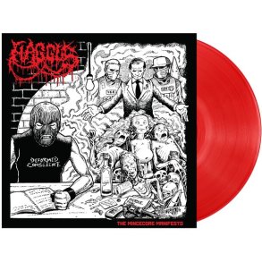 Mincecore Manifesto - 2026 US Tankcrimes label Red vinyl 8-track LP