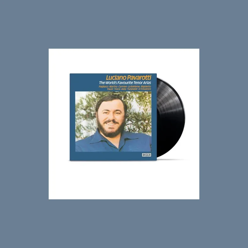 World's Favourite Tenor Arias - 2025 European Decca Label 10-track LP Reissue