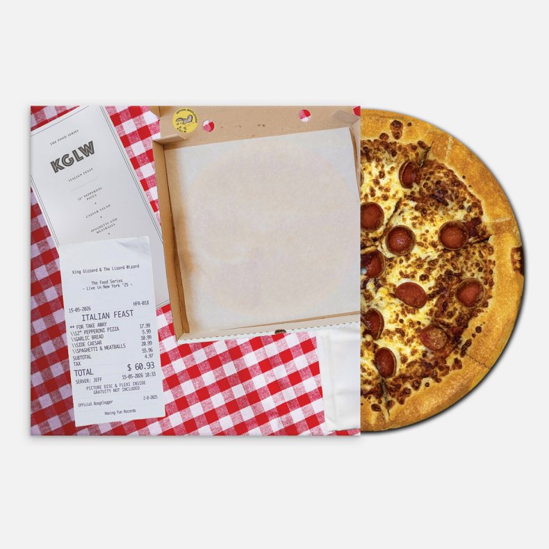 Italian Feast - 2026 Canadian Having Fun label Picture Disc vinyl 9-track LP+Flexi 7" set