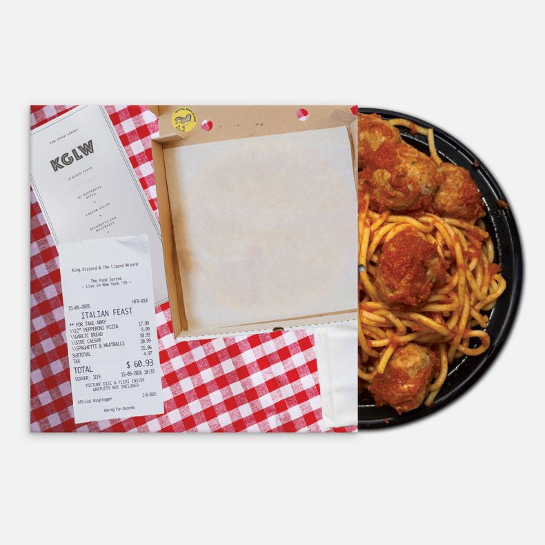 Italian Feast - 2026 Canadian Having Fun label Picture Disc vinyl 9-track LP+Flexi 7" set