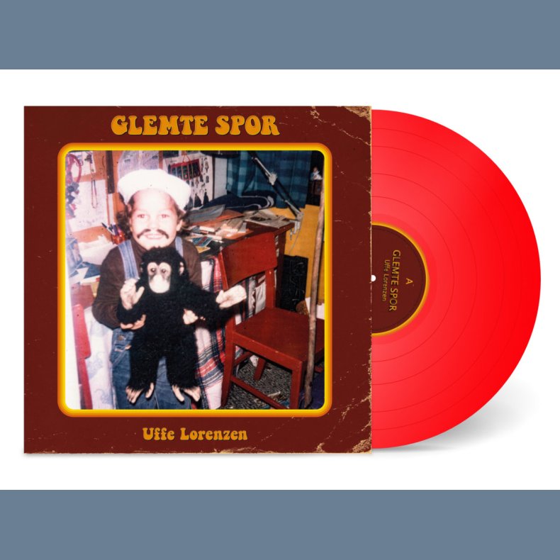Glemte Spor - 2026 Danish Bad Afro Label Red Vinyl 10-track LP