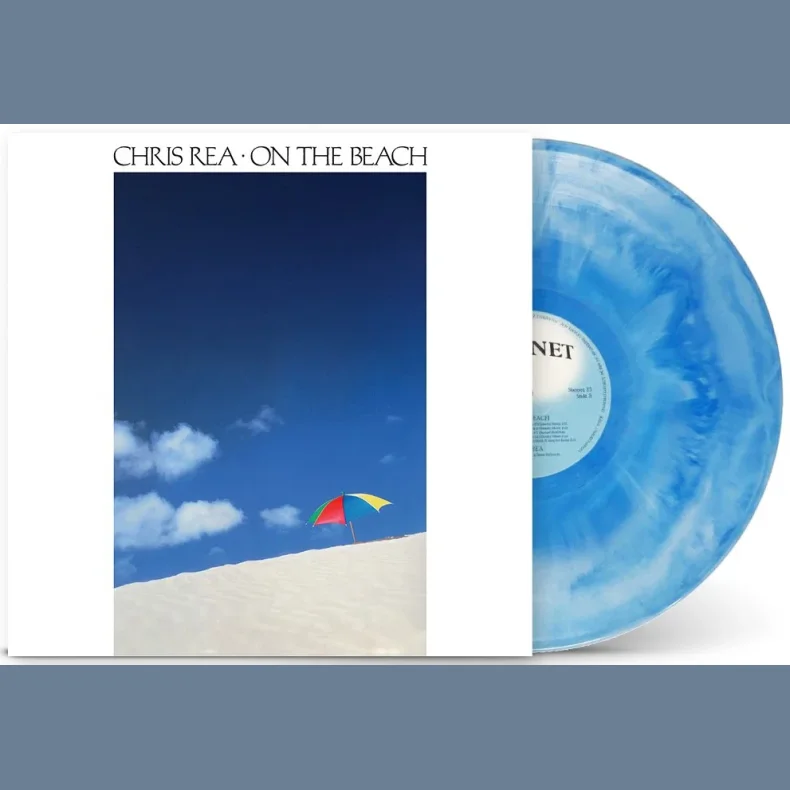 On The Beach (40th Anniversary) - 2026 European Warner Music label Sea Blue vinyl 10-track LP Reissue