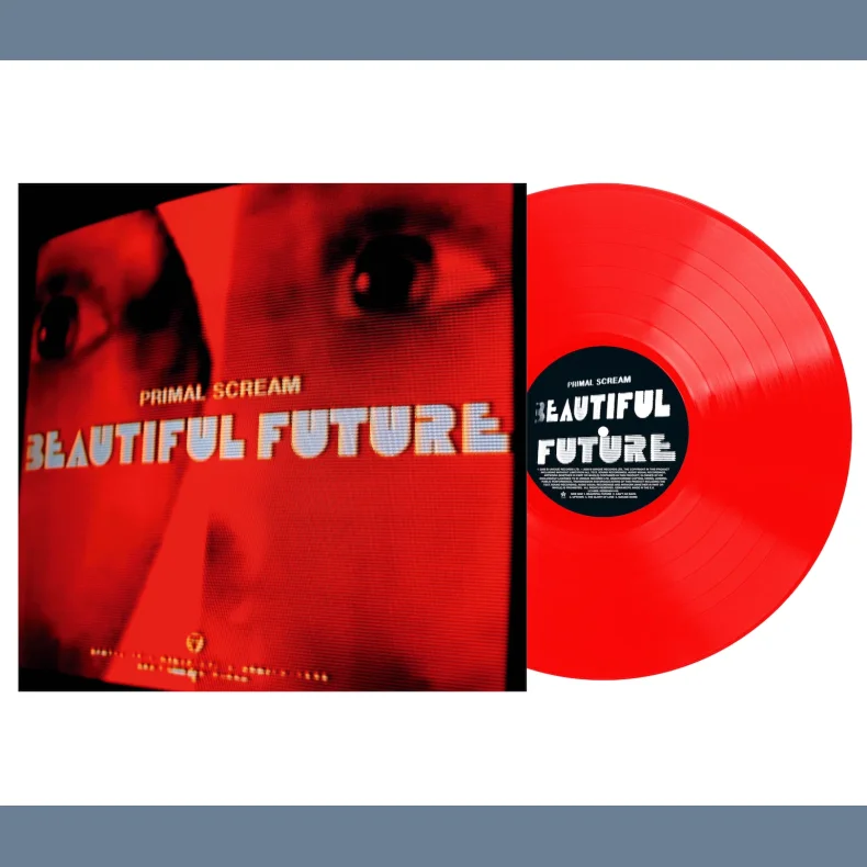 Beautiful Future - 2026 European B-Unique label Red vinyl 11-track LP Reissue
