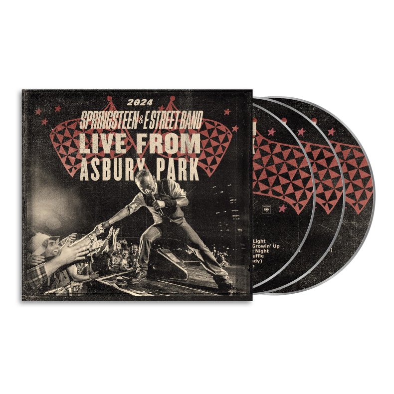 Live From Asbury Park 2024 - 2026 European Sony Music label 30-track 3CD set