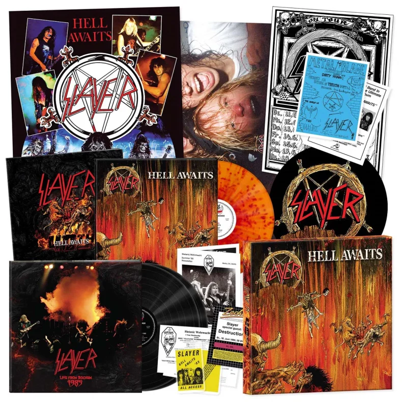Hell Awaits (40th Anniversary) - 2026 European Metal Blade label 25-track 3LP Box