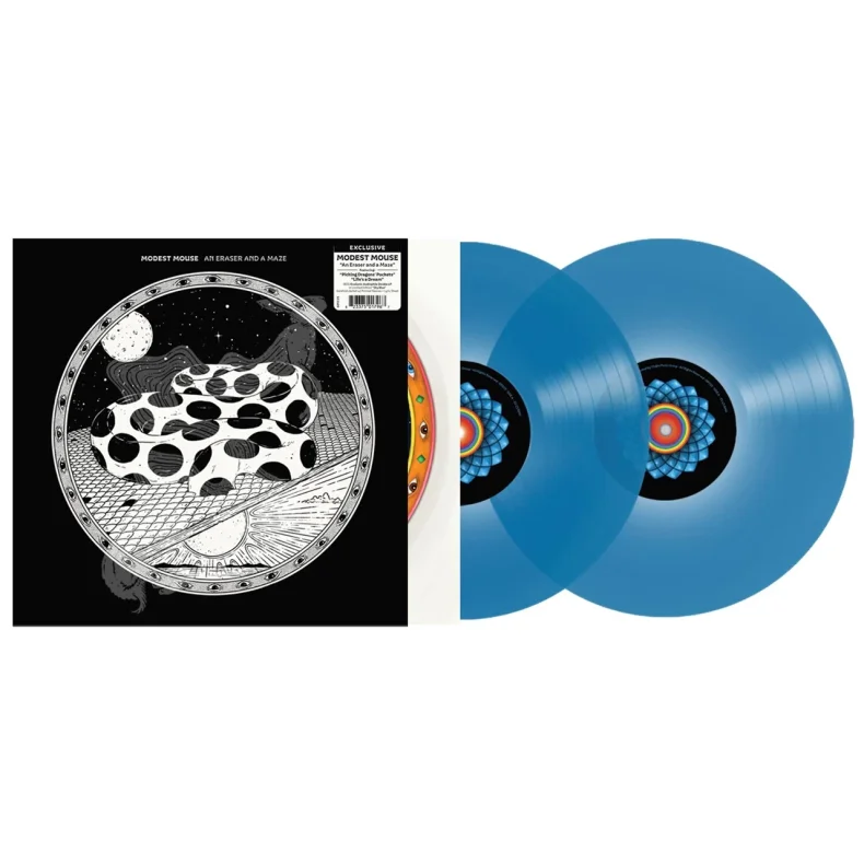 An Eraser And A Maze - 2026 US Glacial Pace label Sky Blue vinyl 15-track 2LP set (Pre-Order)