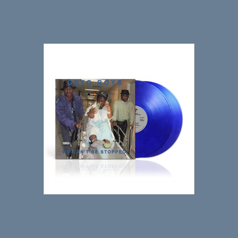 We Can't Be Stopped (35th Anniversary) - 2026 US Rap-A-Lot label Metallic Blue vinyl 14-track 2LP set Reissue