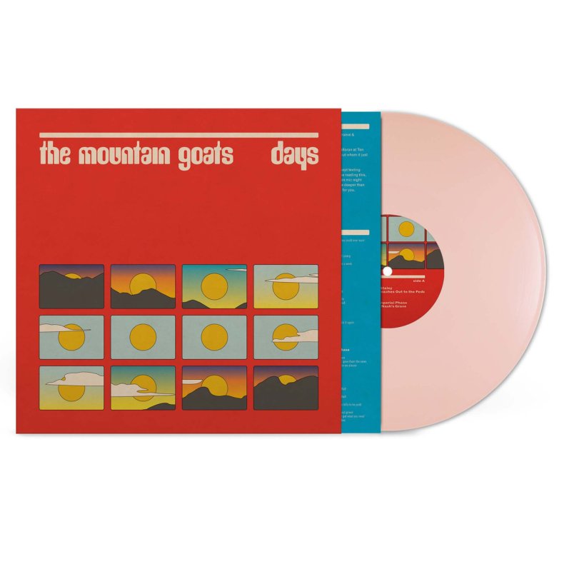 Days - 2026 US Cadmean Dawn label Pink vinyl 12-track LP