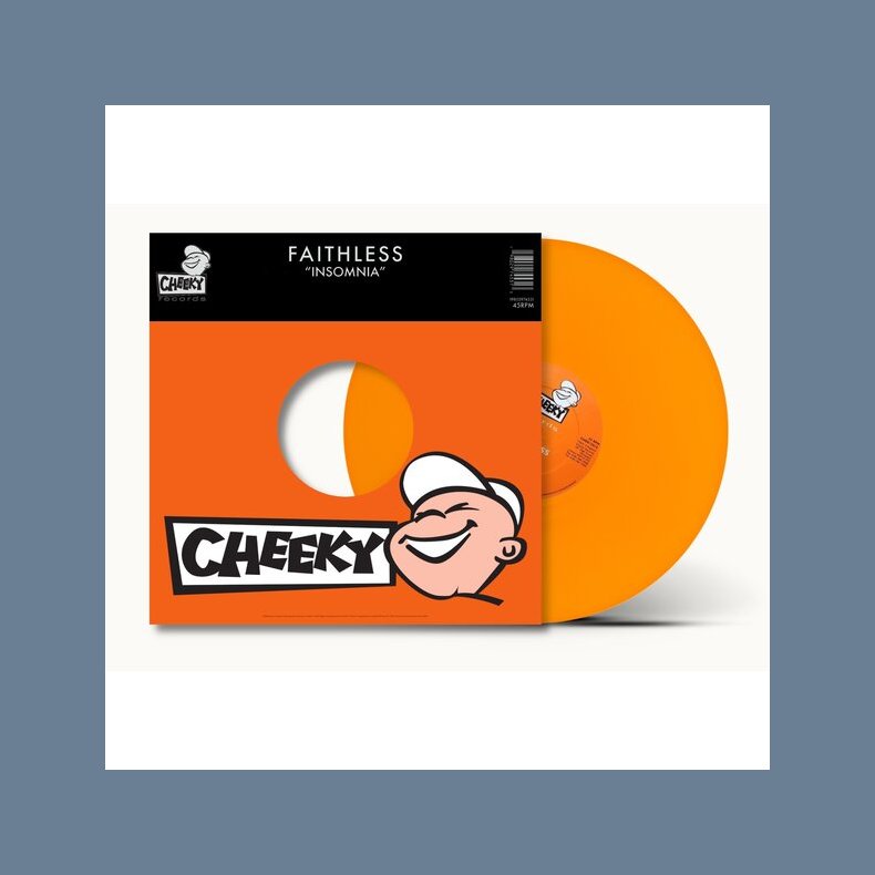 Insomnia - 2026 European Sony Music label Orange vinyl 4-track 12" Reissue