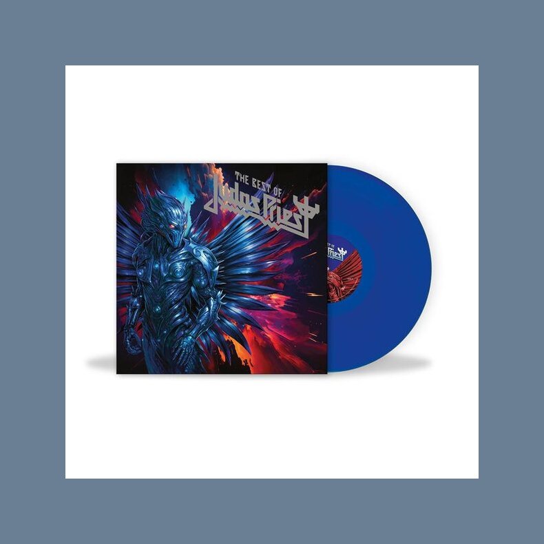 The Best Of Judas Priest - 2026 European Sony Music label Blue vinyl 10-track LP