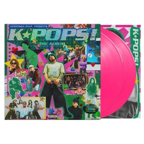 K-POPS! - 2026 US Capitol label Pink vinyl 17-track 2LP set