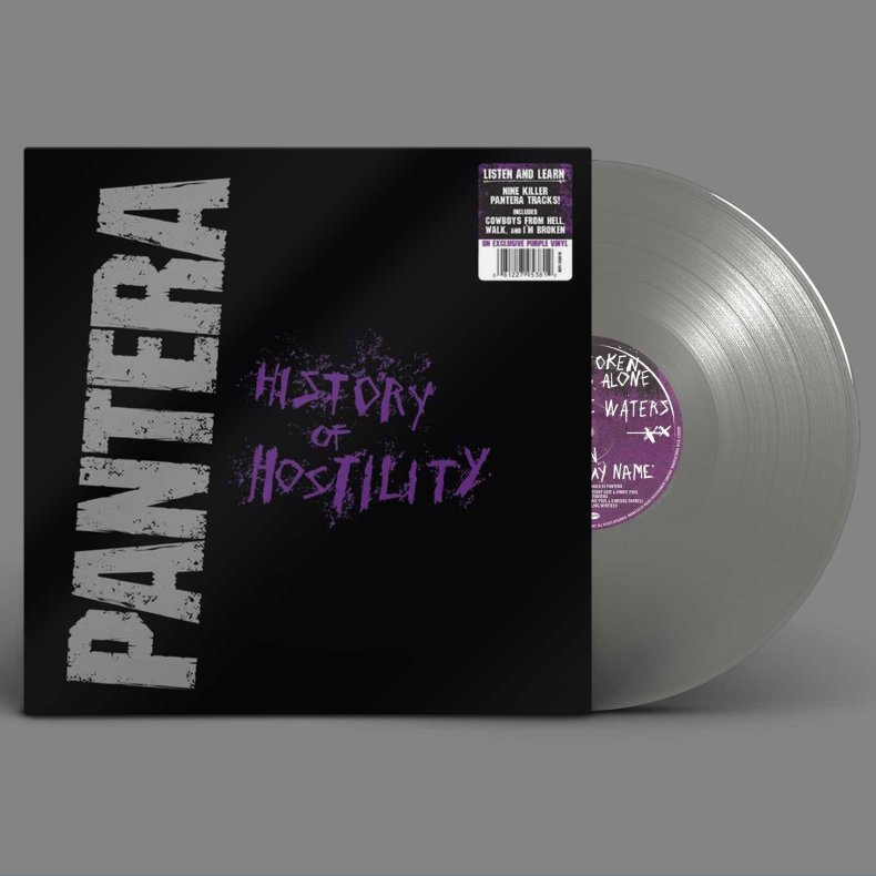 History Of Hostility - 2015 European Rhino label Silver vinyl 9-track LP