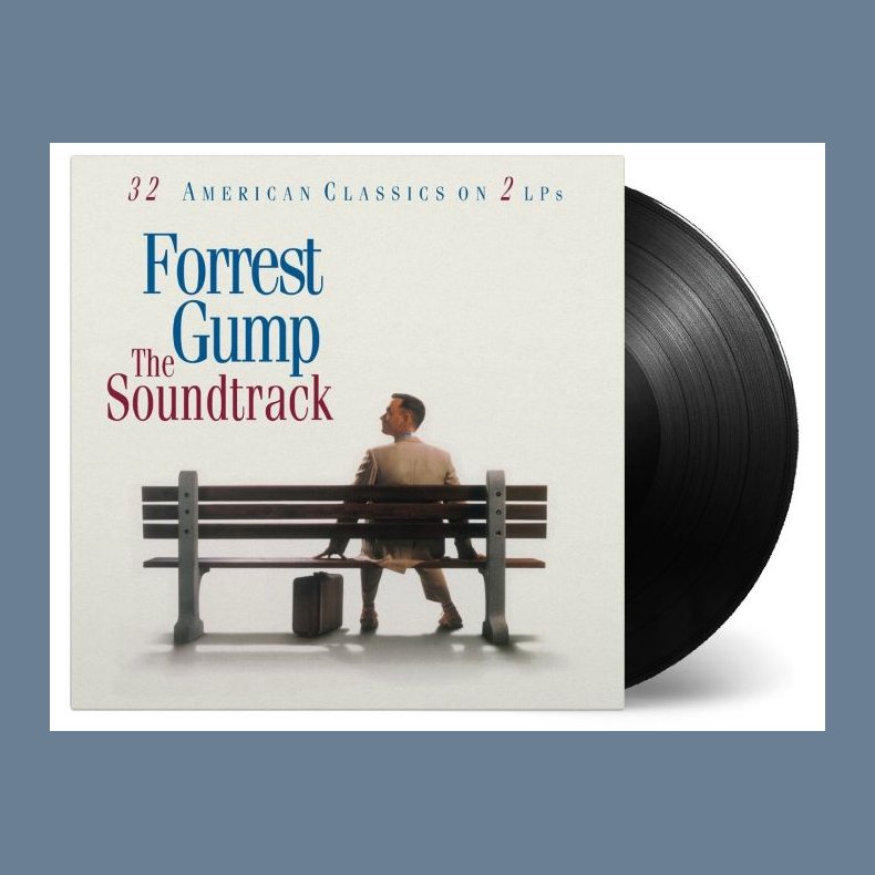 Forrest Gump (The Soundtrack) - 2022 European Epic label 32-track 2LP set Reissue