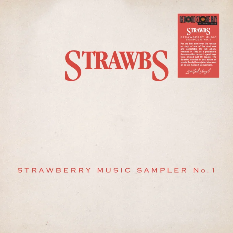 Strawberry Music Sampler No.1 - 2026 UK Bonfire Records 17-track LP - RSD2026