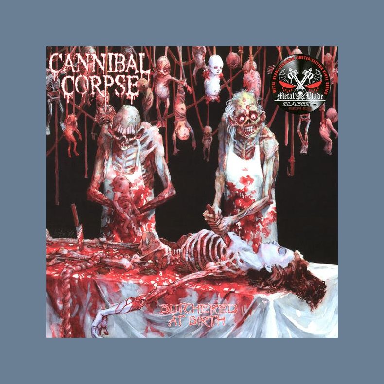 Butchered At Birth - 2025 UK Back On Black label 9-track LP