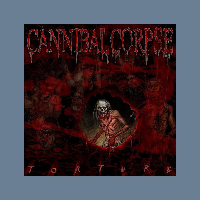 Torture - 2024 European Metal Blade label gold black marbled 12-track LP Reissue