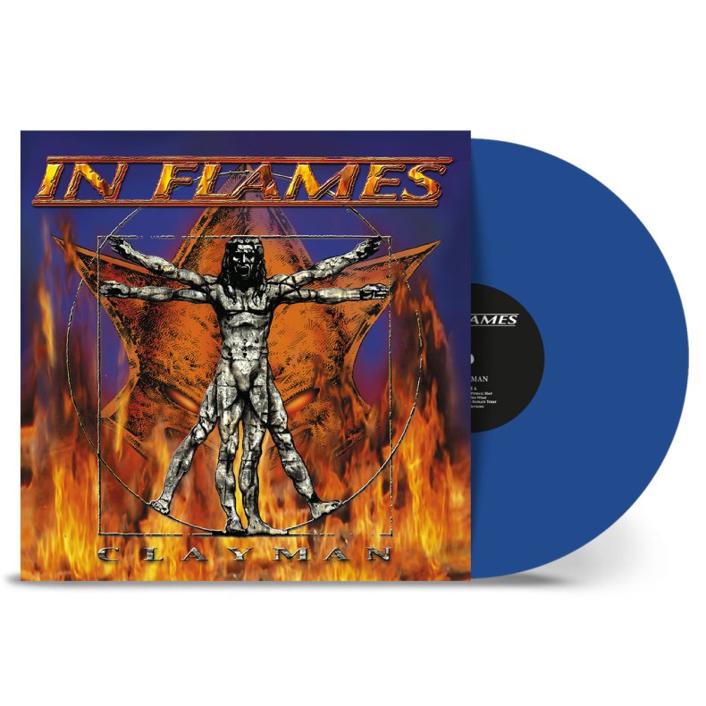 Clayman - 2025 European Nuclear Blast label Blue vinyl 11-track LP Reissue
